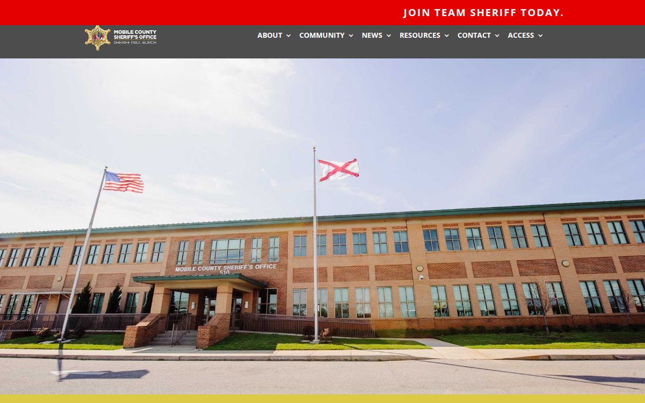 Mobile County residents directory sheriff records resources